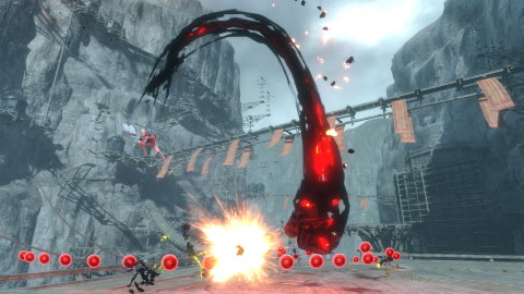 Spielszene im RPG Nier Replicant